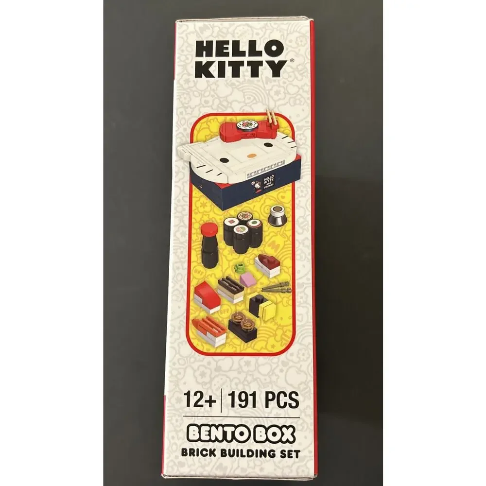 Brickcraft Sanrio Hello Kitty Bento Box Brick Building Set Brand New & Sealed!
